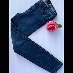 Madewell skinny skinny high rise ankle blue jeans